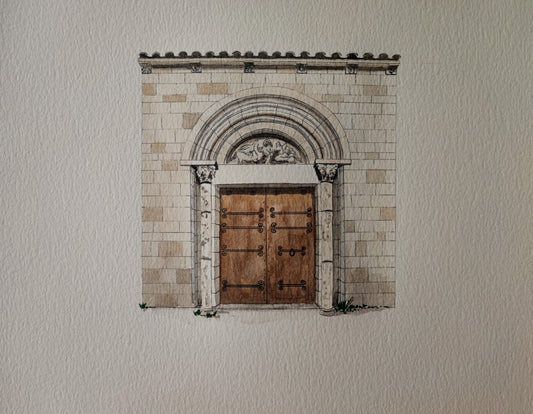 Porta de Sant Miquel - Monestir de Pedralbes